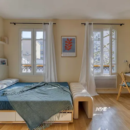 Modern Studio-2p - Belleville Appartamento Parigi